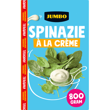 Jumbo Spinazie à la Crème 800 g