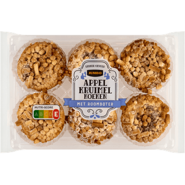 Jumbo Appelkruimel Koeken met Roomboter 300 g
