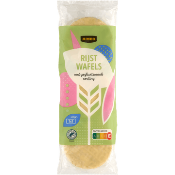 Jumbo Rijstwafels met Yoghurtsmaak Coating 3 x 3 Stuks