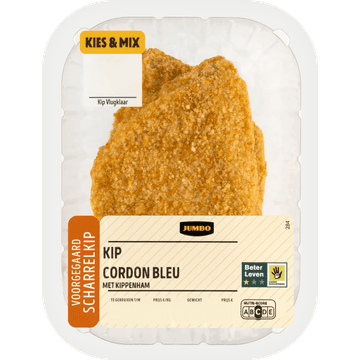Jumbo Kip Cordon Bleu met Kippenham 2 Stuks