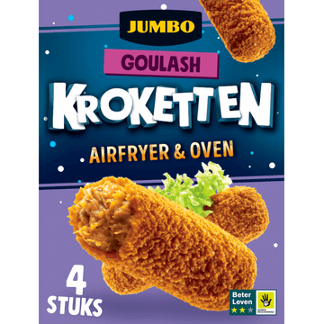Jumbo Goulash Kroketten Airfryer & Oven 4 Stuks