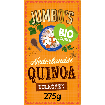 Jumbo's Biologisch Nederlandse Quinoa Volkoren 275 g