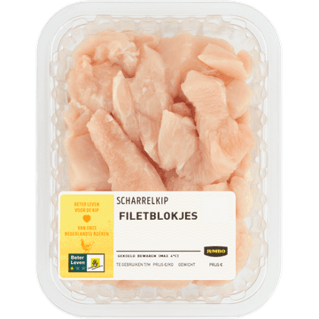 Jumbo Scharrelkip Filetblokjes ca. 350 g