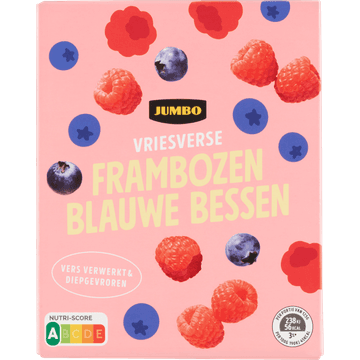Jumbo Vriesverse Frambozen Blauwe Bessen 250 g