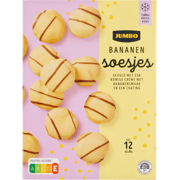 Jumbo Bananen Soesjes 240 g