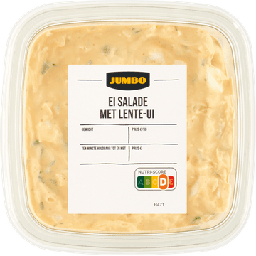 Jumbo Ei Salade met Lente-Ui 150 g
