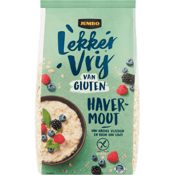 Jumbo Lekker Vrij van Gluten Havermout 450 g