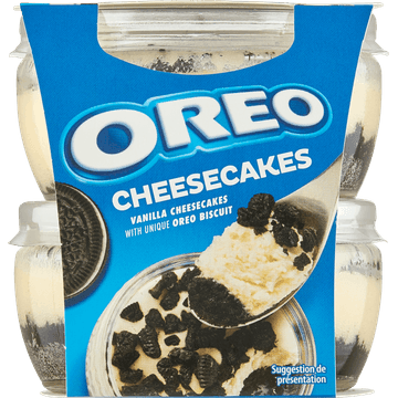 Oreo Cheesecakes Toetje 2 x 80 g