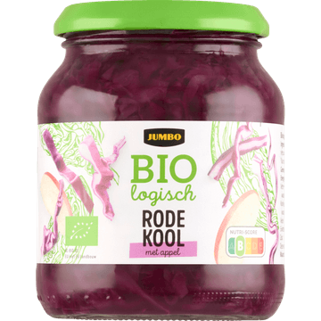 Jumbo Biologische Rode Kool met Appel 340 g