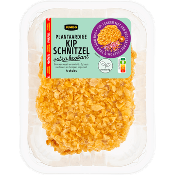 Jumbo Plantaardige Kip Schnitzel Voordeelverpakking 4 Stuks