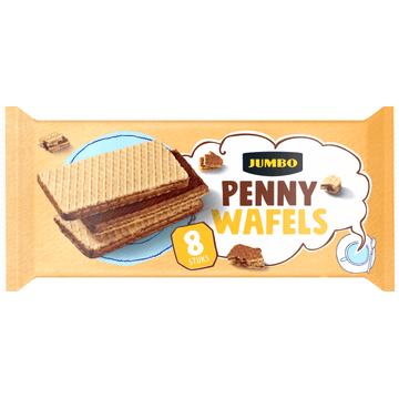 Jumbo Pennywafels 8 Stuks