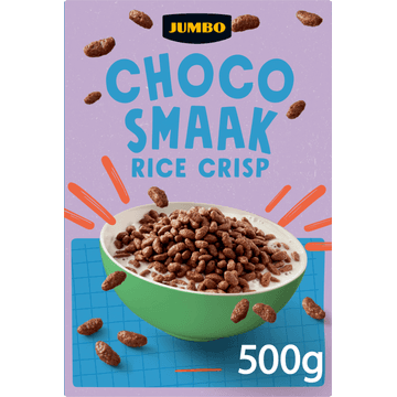 Jumbo Rice Crisp Chocosmaak 500 g