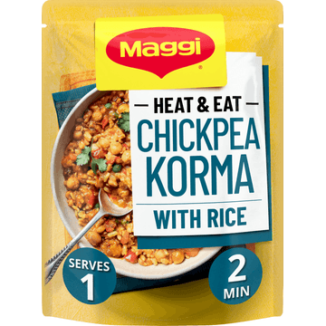MAGGI Kant-en-klaar maaltijd Heat & Eat Korma Curry 280 g