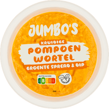 Jumbo's Kruidige Pompoen Wortel Groente Spread & Dip 150 g