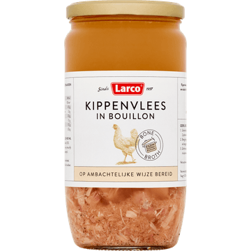 Larco Kippenvlees in Bouillon 800 ml