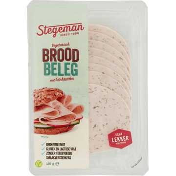 Stegeman Vegetarisch Broodbeleg met Tuinkruiden 100 g