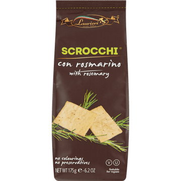 Laurieri Scrocchi with Rosemary 175 g