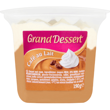 Ehrmann Grand Dessert Café au Lait 190 g