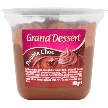 Ehrmann Grand Dessert Double Choc