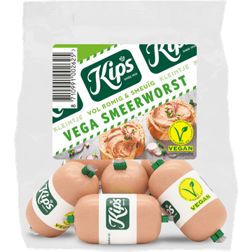 Kips Kleintje Vega Smeerworst 6 x 20 g