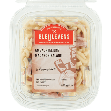 Bleijlevens Ambachtelijke Macaronisalade 400 g