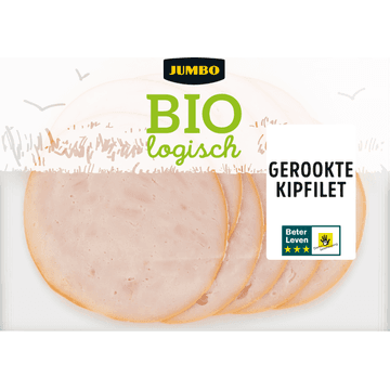 Jumbo Biologisch Gerookte Kipfilet ca. 100 g