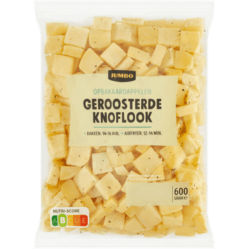 Jumbo Opbakaardappelen Geroosterde Knoflook 600 g