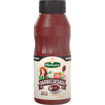 Oliehoorn Barbecuesaus Zoet & Rokerig 270 ml