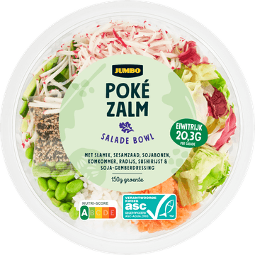 Jumbo Salade Poké Bowl Zalm 350 g
