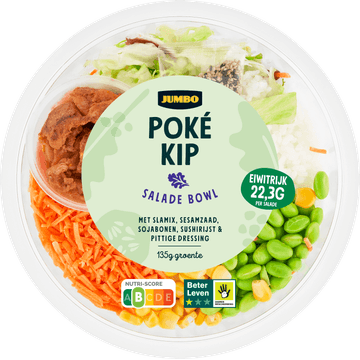 Jumbo Poké Kip Salade Bowl 350 g