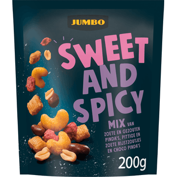 Jumbo Snackmix Sweet & Spicy 200g