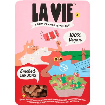 La Vie - reepjes gerookt 2 x 75g