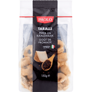 Paolo Taralli Peper en Kaassmaak 150 g