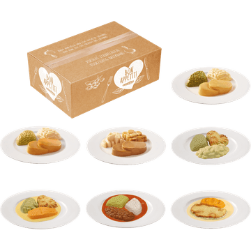 Apetito Maaltijdbox Glad Gemalen (IDDSI 4) - Menu B