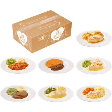 Apetito Maaltijdbox Fijn Gemalen (IDDSI 5) - Menu A