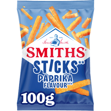 Smiths Sticks Paprika Chips 100 gr