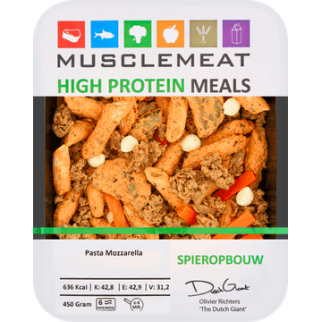 Muscle Meat High Protein Meals Pasta Mozzarella 450 g