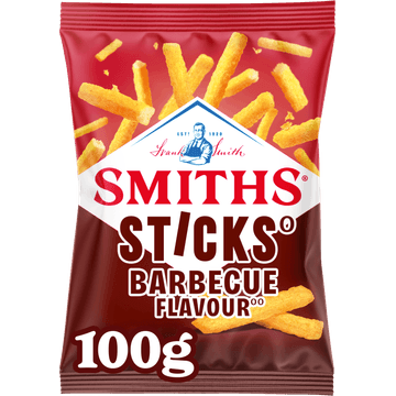 Smiths Sticks Barbecue Chips 100 gr