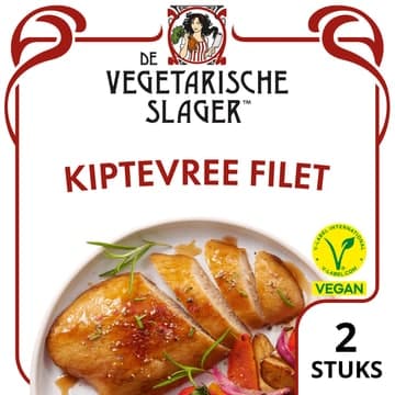 De Vegetarische Slager Kiptevree Filet Vegan 180 g