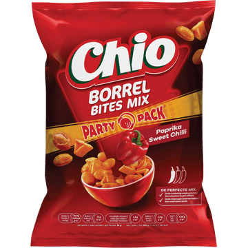 Chio Borrel Bites Mix Party Pack Paprika Sweet Chilli 420 g