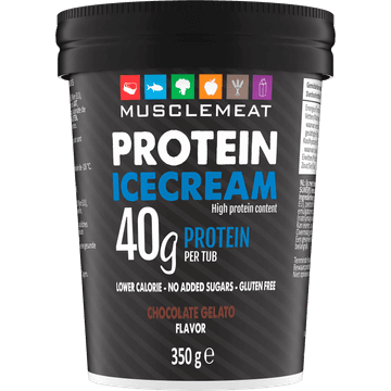 Muscle Meat Protein Icecream Chocolate Gelato Flavor 350 g