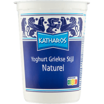 Katharos Yoghurt Griekse Stijl Naturel 500 g