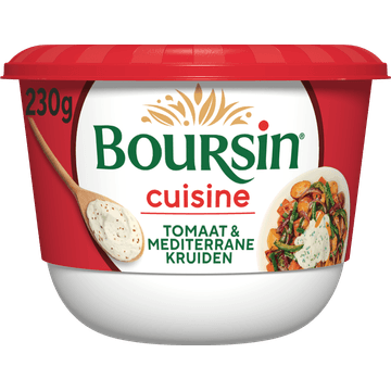 Boursin Cuisine Tomaat & Mediterrane Kruiden 230 g