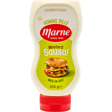 Marne Mosterd Sausa! Honing Dille 235 g