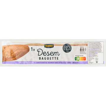 Jumbo - Desem Baguette - Meergranen - 250g