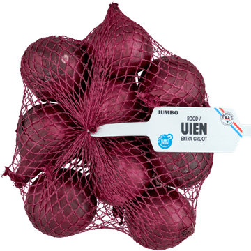 Jumbo Rode Uien Extra Groot 1 kg