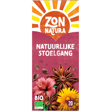 Zonnatura Kruidenthee natuurlijke stoelgang 20 zakjes