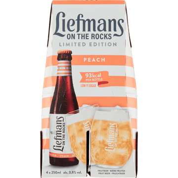 Liefmans Fruitbier peach 4x25 cl