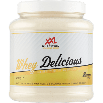 XXL Nutrition Whey Delicious Banana Flavor 450 g