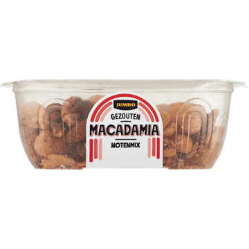Jumbo Gezouten Macadamia Notenmix 100g